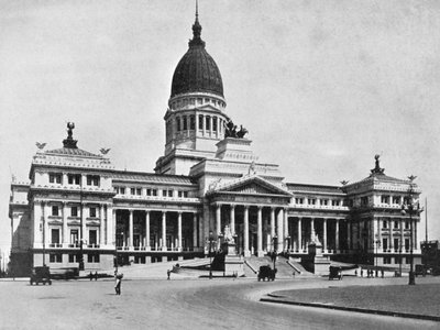 Argentinischer Kongresssaal, Buenos Aires, Argentinien von Unbekannt