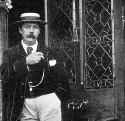 Arthur Conan Doyle, schottischer Schriftsteller von Unbekannt