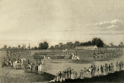 Arundel & Bramber Truppe der Yeomanry Kavallerie, 1835 von Unbekannt