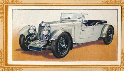 Aston Martin Viersitzer Tourer, um 1936 von Unbekannt
