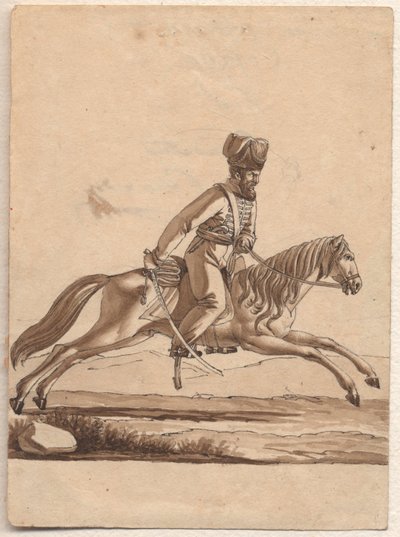 Ataman der Kosaken, 1818 von Unbekannt