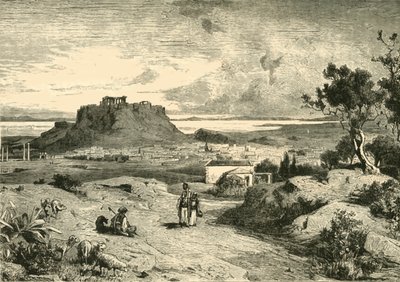 Athen, 1890 von Unbekannt