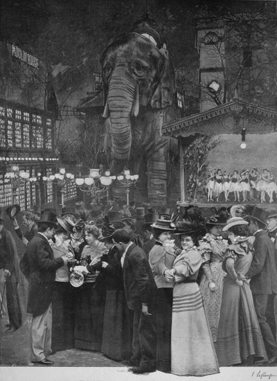 Au Moulin Rouge - Dans Le Jardin, 1900 von Unbekannt