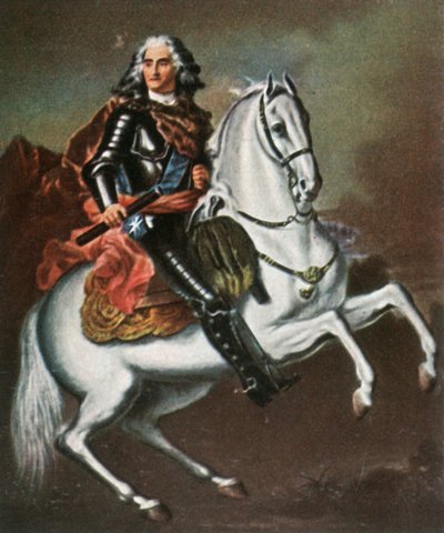 August der Starke, 1718, 1936 von Unbekannt