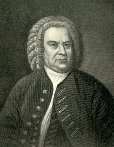 Bach, um 1746, 1907 von Unbekannt