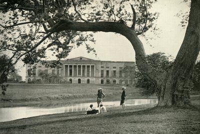 Barrackpore House, Nordfront, 1870, 1925 von Unbekannt