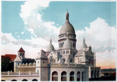 Basilika des Sacré-Cœur, Paris von Unbekannt