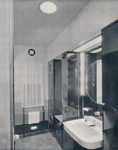 Badezimmer für einen Mann, 1936 von Unbekannt