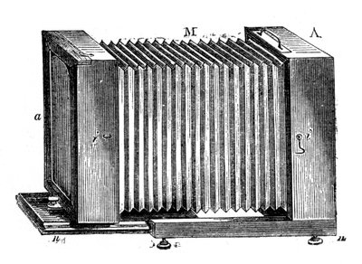 Balgenkamera, 1866 von Unbekannt