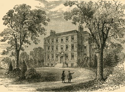 Belsize House im Jahr 1800, um 1876 von Unbekannt
