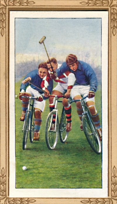 Fahrradpolo, 1939 von Unbekannt
