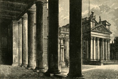 Blenheim. Nordansicht, 1898 von Unbekannt