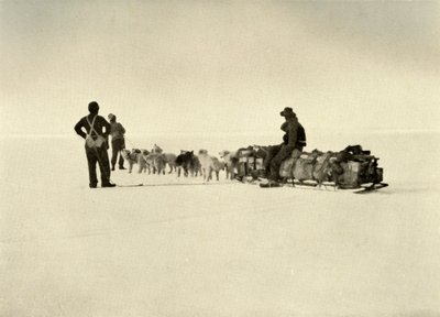 Bluff Depot Party an der Barriere, ca. 1908, 1909 von Unbekannt