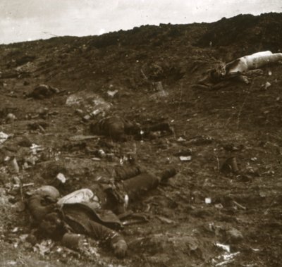 Leiche, Somme, Nordfrankreich, um 1916-1918 von Unbekannt
