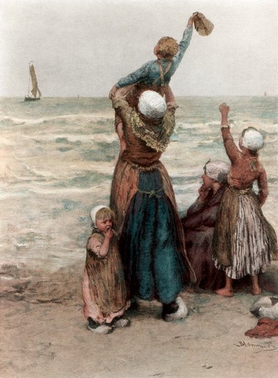 Gute Reise!, 1889 von Unbekannt