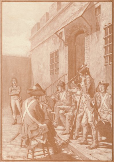 Bonaparte unter Arrest, August 1794, 1896 von Unbekannt