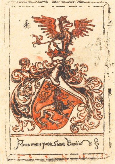 Exlibris der Abtei Ottobeuren von Unbekannt