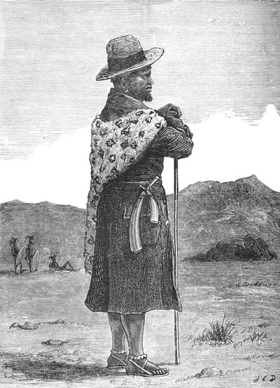 Bovane, der Swazi-Oberbefehlshaber, ca. 1880 von Unbekannt