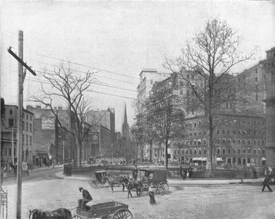 Bowling Green, New York, USA, um 1900 von Unbekannt