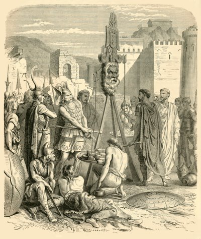 Brennus in Rom, 1890 von Unbekannt