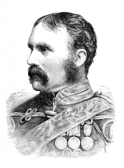 Brigadegeneral H. F. Brooke, ca. 1880 von Unbekannt