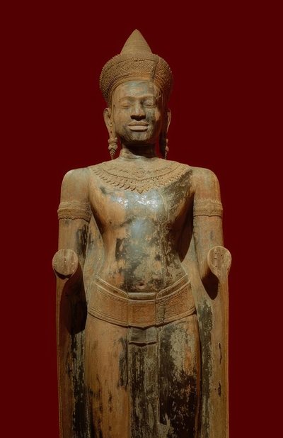 Buddha Khmer-Kunst, Post-Angkor-Periode, 16. Jh. von Unbekannt