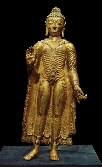 Buddha Sakyamuni / Skulptur, 7./8. Jhdt. von Unbekannt