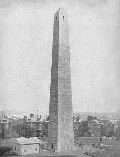Bunker Hill Monument, Charlestown, Massachusetts, um 1897 von Unbekannt