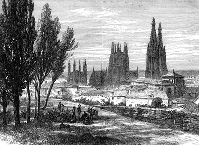 Burgos, Spanien, 19. Jahrhundert von Unbekannt