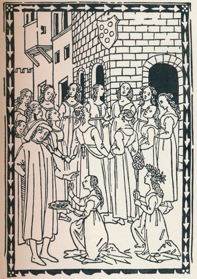 Canzone A Ballo, 1568, 1917 von Unbekannt