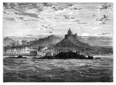 Cape Coast Castle, Goldküste, Westafrika, ca. 1890 von Unbekannt