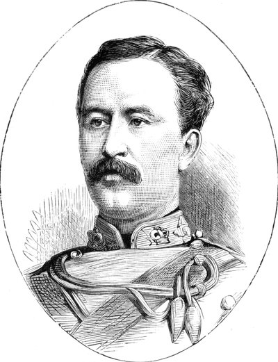 Kapitän Der Ehrenwerte E. V. Wyatt-Edgell, um 1880 von Unbekannt