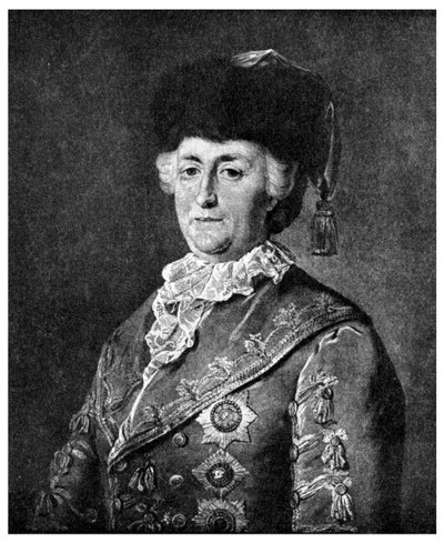 Katharina die Große, Kaiserin von Russland von Unbekannt