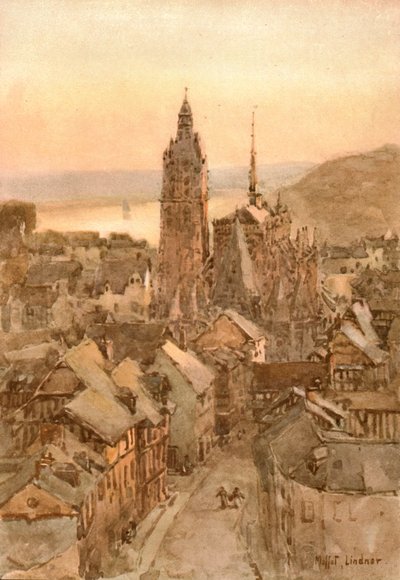 Caudebec en Caux, 1901, c1902 von Unbekannt