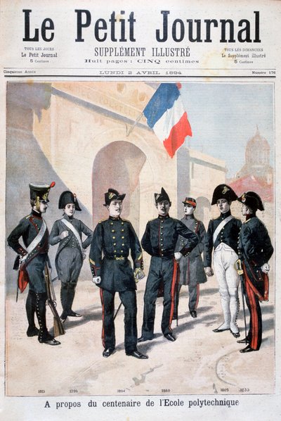 Hundertjahrfeier der Polytechnischen Schule, Paris, 1894 von Unbekannt