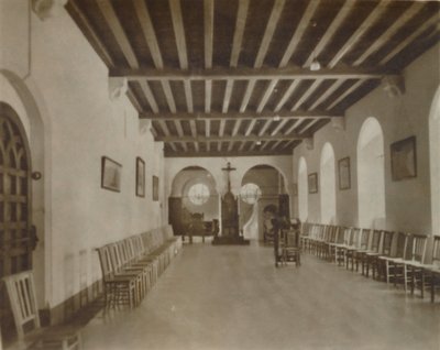 Kapitelraum, Buckfast Abbey, spätes 19. bis frühes 20. Jahrhundert von Unbekannt