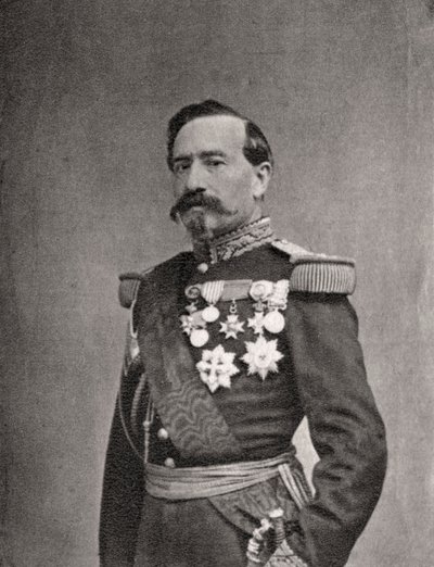 Charles Denis Bourbaki, französischer Soldat und General, 1868 von Unbekannt