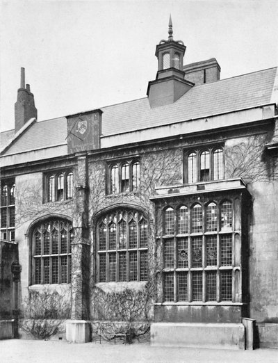 Kartause. Außenansicht der Halle mit Erker, 1925 von Unbekannt