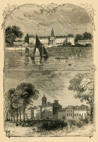 Chelsea Hospital, um 1876 von Unbekannt