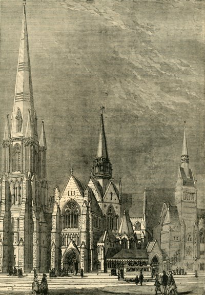 Christ Church, Westminster Bridge Road, um 1878 von Unbekannt