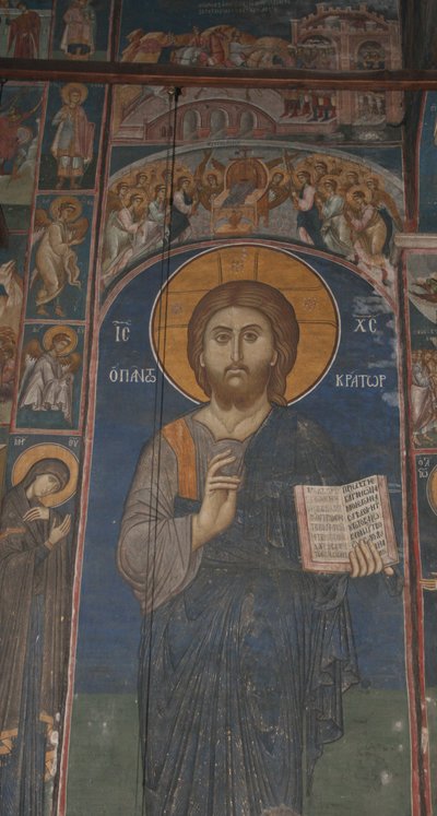 Christus Pantokrator, ca. 1350 von Unbekannt