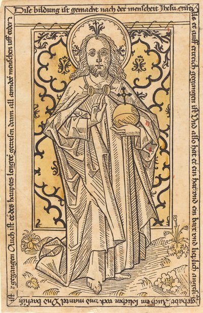 Christus als Salvator Mundi von Unbekannt