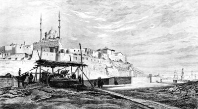 Zitadelle von Kairo, Ägypten, 1880 von Unbekannt