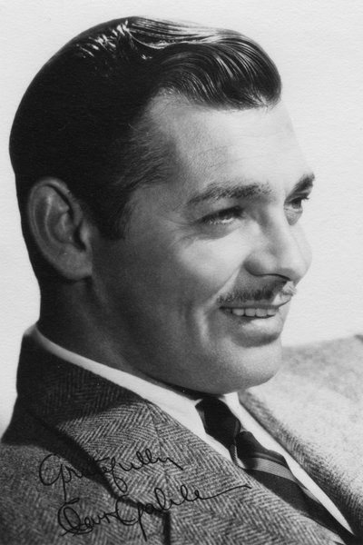 Clark Gable, amerikanischer Schauspieler von Unbekannt