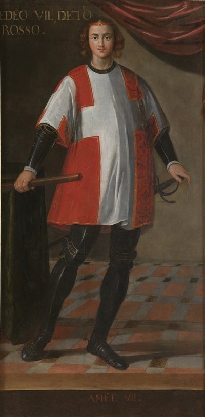 Graf Amadeus VII. von Savoyen 1360-1391 von Unbekannt