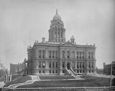 Gerichtshaus, Omaha, Nebraska, um 1897 von Unbekannt