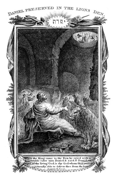 Daniel in der Löwengrube von Unbekannt