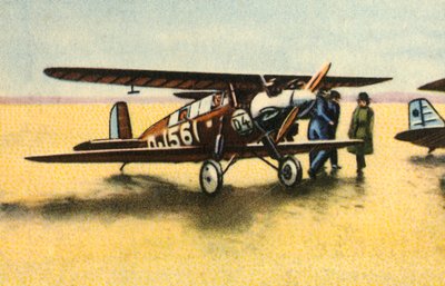 Darmstadt D-18 Doppeldecker, 1920er Jahre von Unbekannt