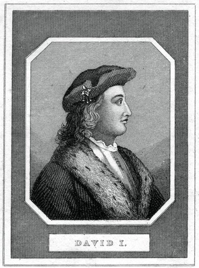 David I., König von Schottland von Unbekannt