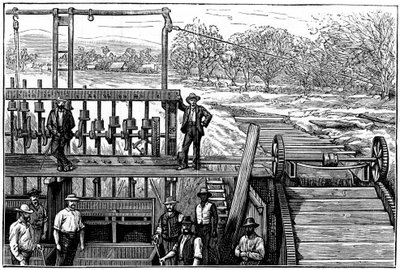 Die Kaap-Goldfelder, Transvaal, Südafrika, 1887 von Unbekannt
